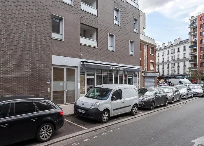 Superbe Appartement 1Min Metro7 Rez-De-Chaussee